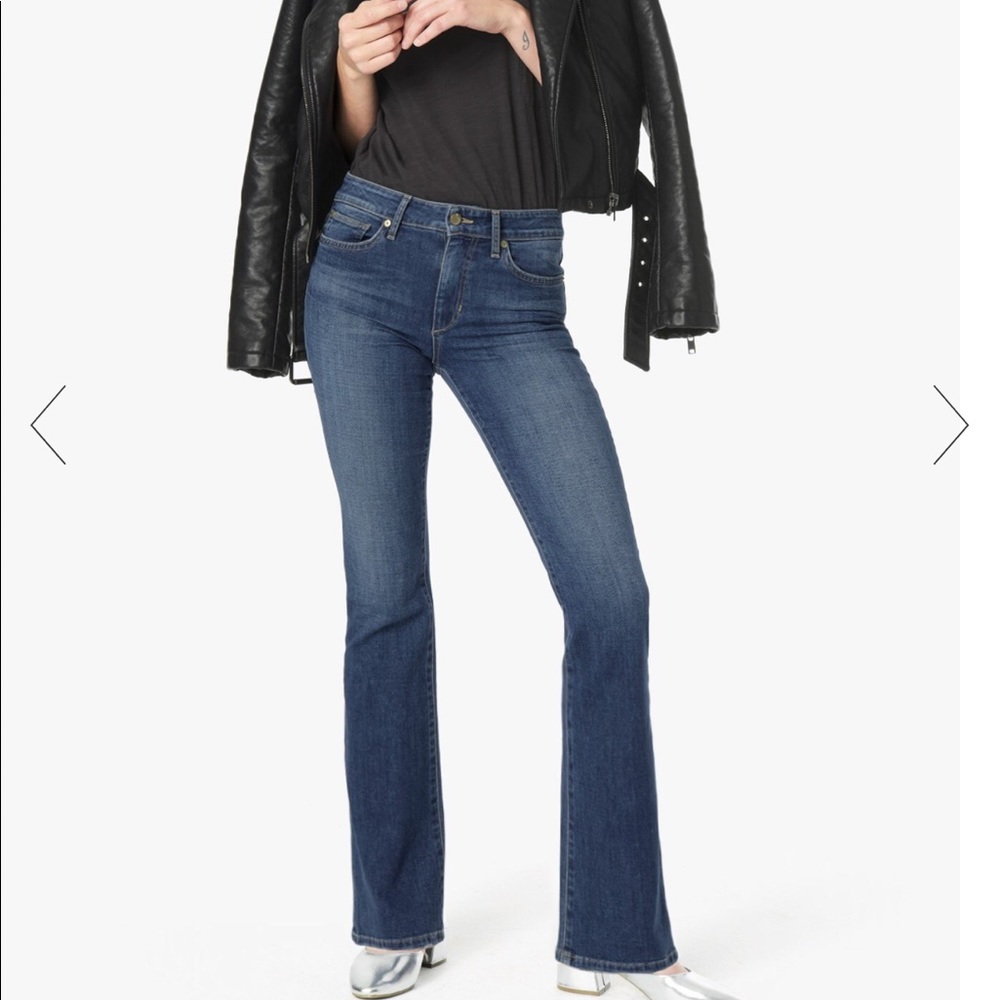 Joe's Jeans Provocateur  Deep Indigo Slight Flare Jeans